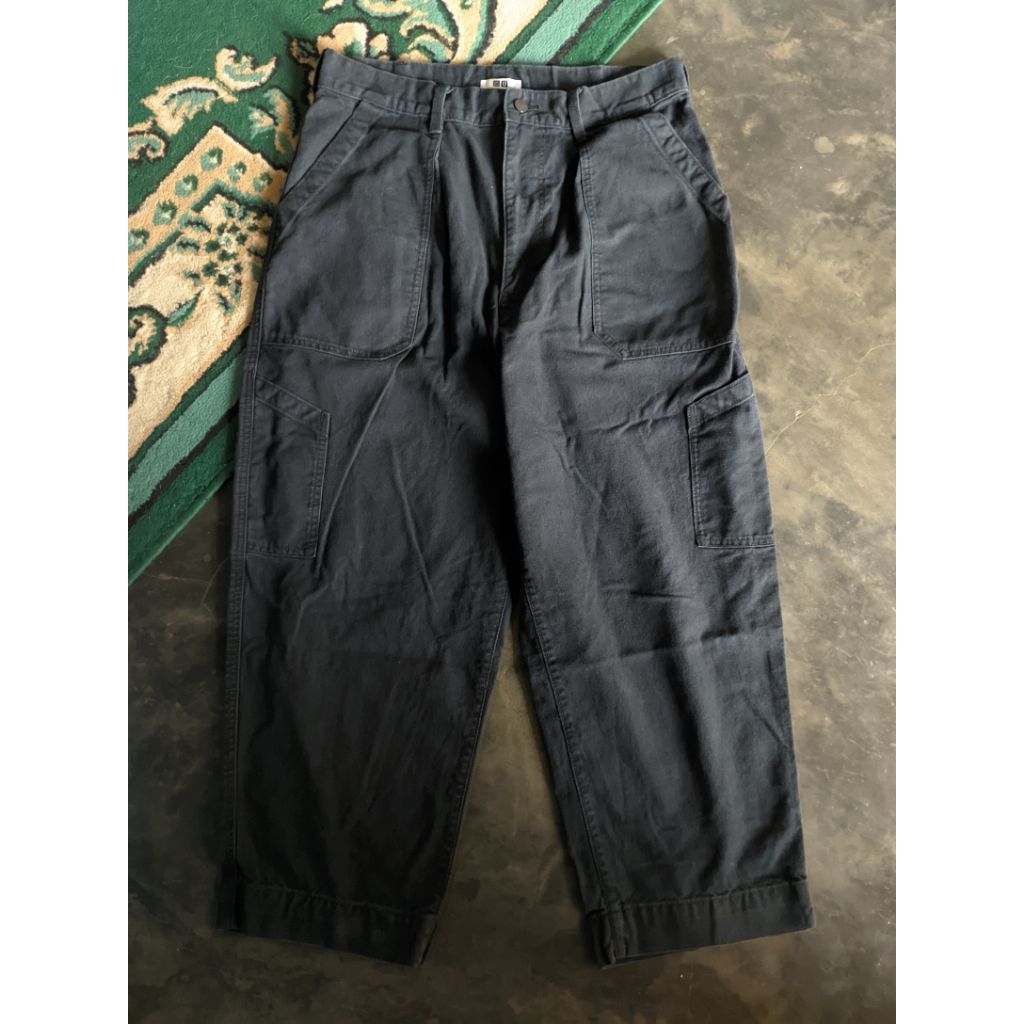 uniqlo U fatigue baggy pants