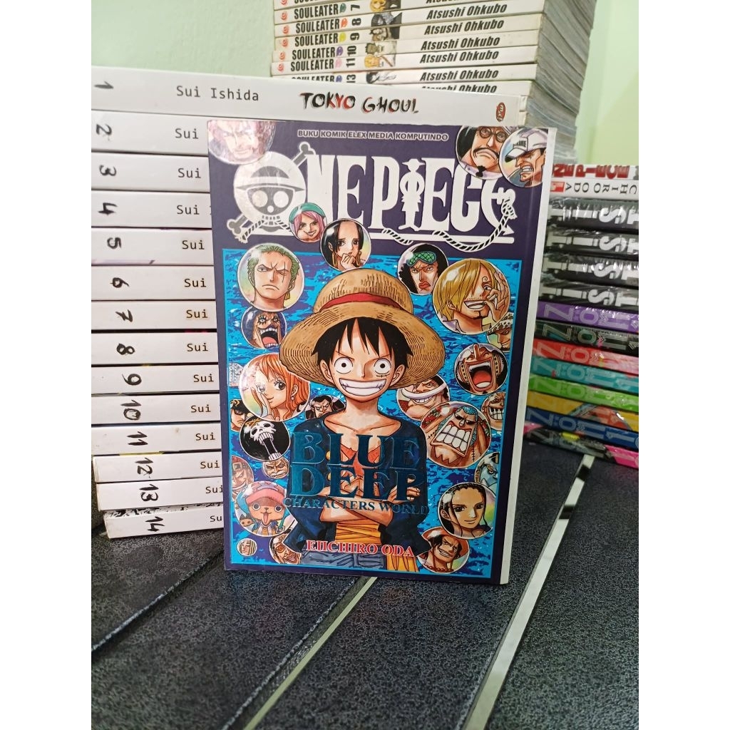 Komik One piece blue deep charakters world