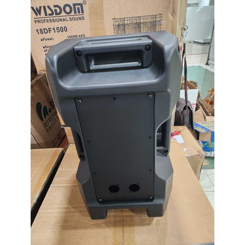 (JUAL 2 BUAH) box speaker monitor fiber plastik 8 inch model Yamaha atau Huper