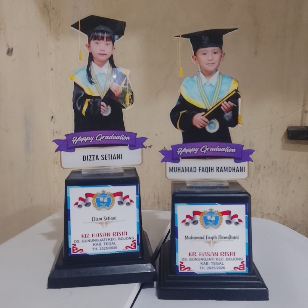 PLAKAT/PIALA AKRILIK FOTO SENDIRI / CUSTOM