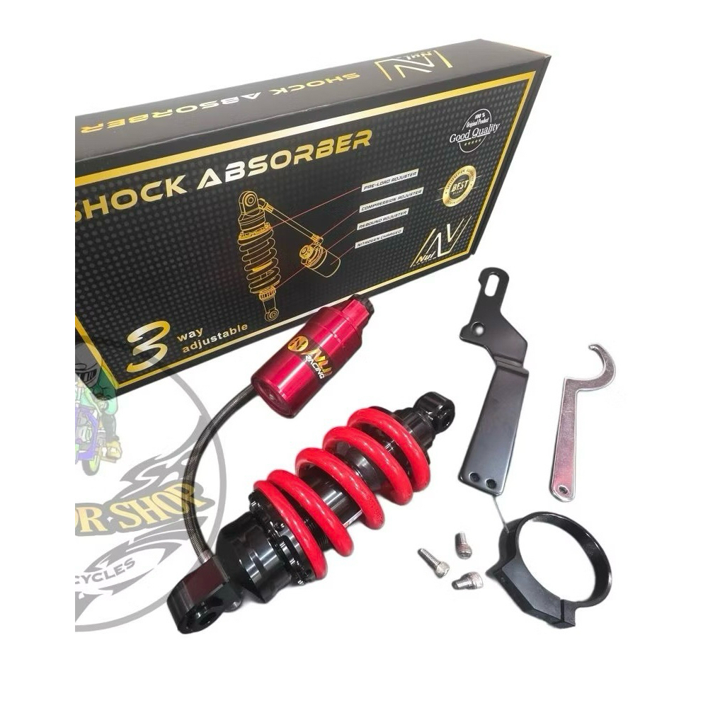 monoshock sonic supra gtr 150 shock tabung pisah klik rebound Nui Racing project