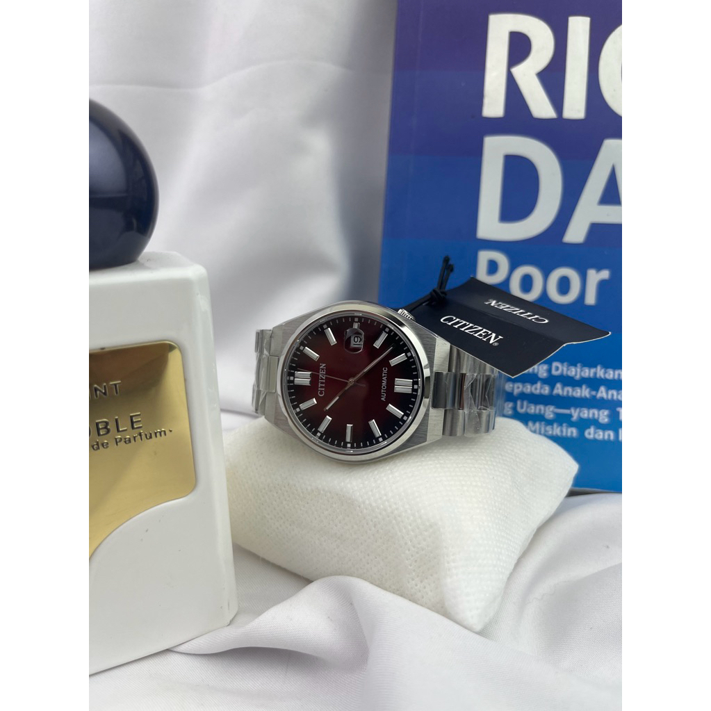 CITIZEN TSUYOSA RED DIAL NEW NO BOX