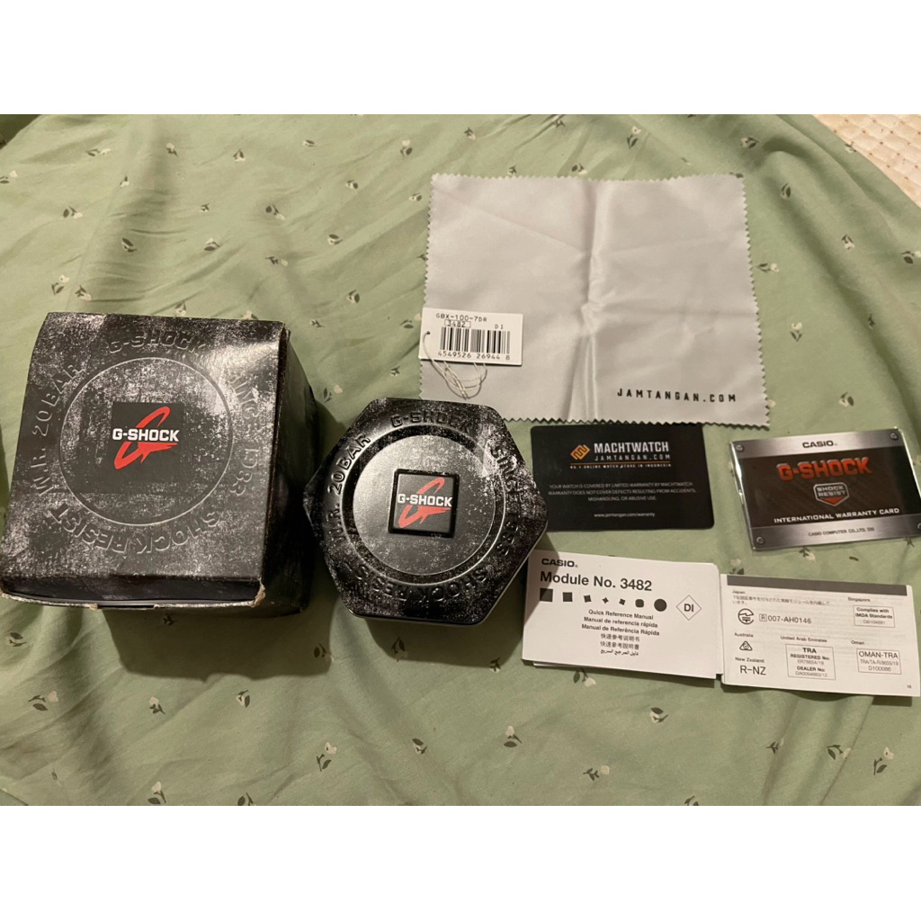 Box G-shock Gbx 100 original