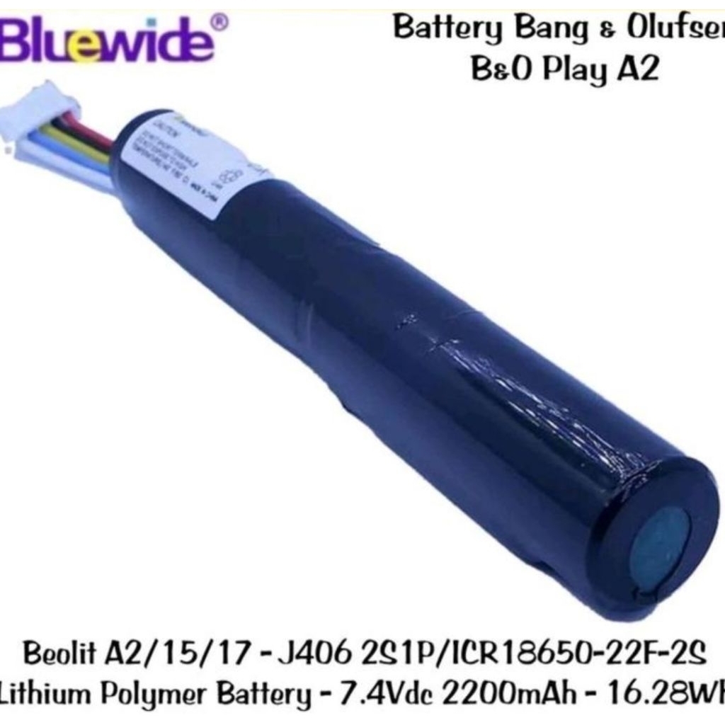 Bang & Olufsen B&O BeOPlay A2 7.4V 2200mAhBatre Lithium Polymer Battery J406 2S1P/
ICR18650-22F-2S