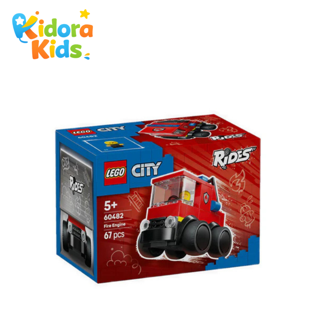 LEGO City Fire Engine Original - Mainan Edukasi Brick Mobil Pemadam Kebakaran