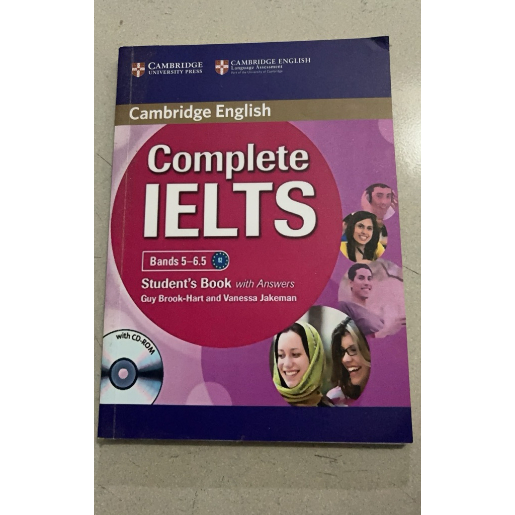 buku complete ielts cambridge English bands 5-6.5