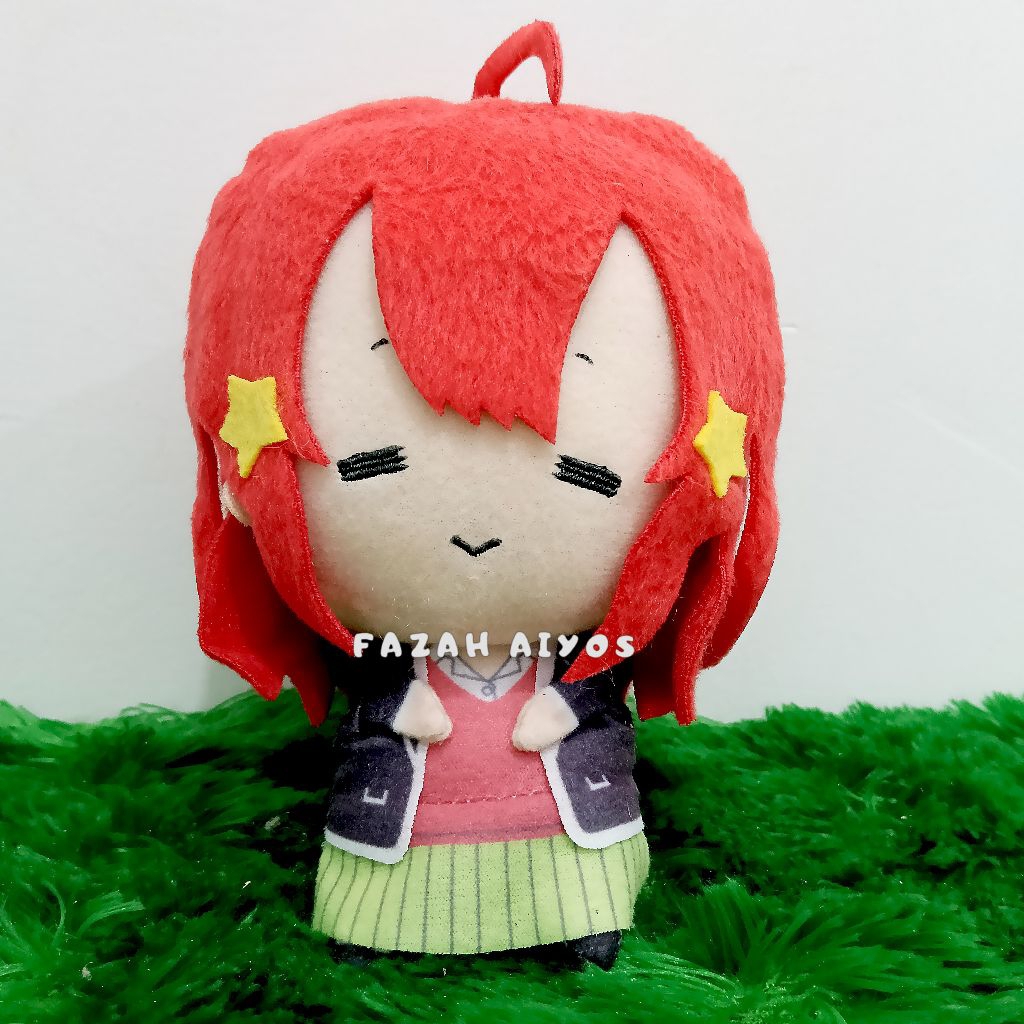 ITSUKI NAKANO GOTOUBUN PLUSH ANIME GANCI