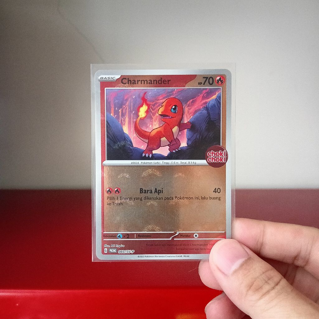 Charmander Promo foil Choki-Choki