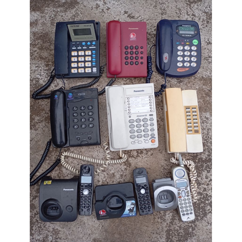 Telepon Rumah jadul antik untuk pajangan