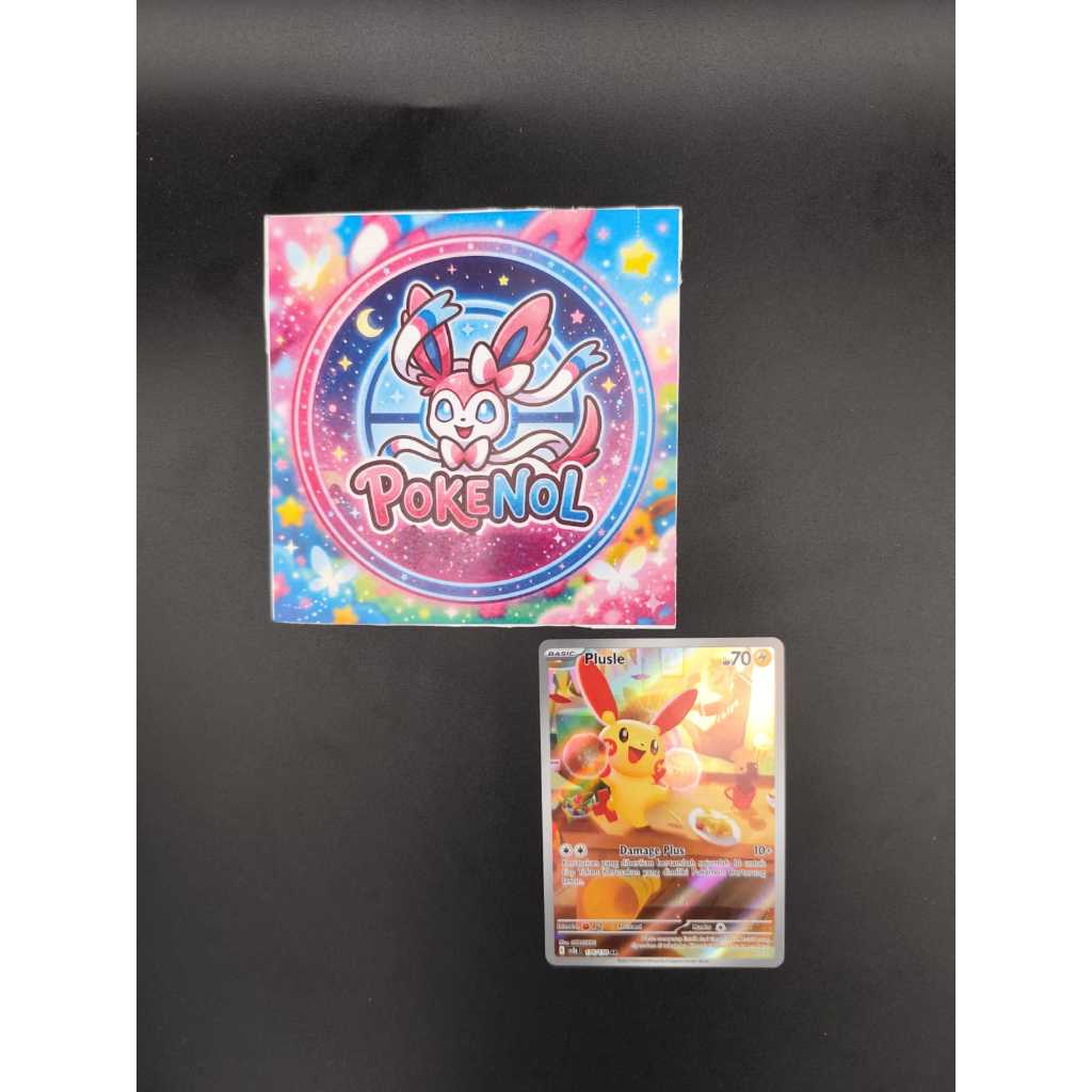 Kartu Pokemon TCG Plusle AR 176/170 Bahasa Indonesia