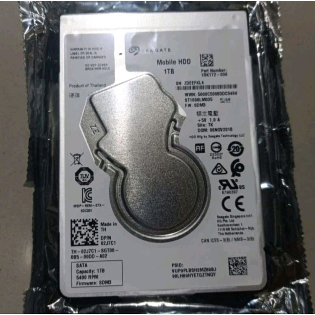 HDD 1TB Hardisk 1TB HGST Internal Laptop Hardisk 1TB 1TB External 2.5"