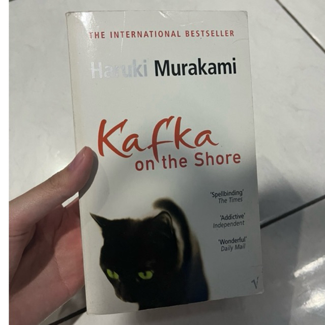 Kafka on the shore by haruki murakami, preloved buku bekas secondhand novel inggris english