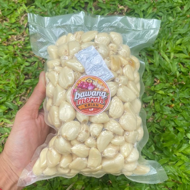 BAWANG PUTIH KATING KUPAS