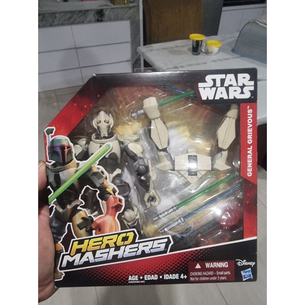 ORIGINAL Hasbro Hero Mashers - Star Wars - GENERAL GRIEVOUS