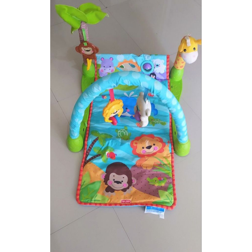 PRELOVED Fisher Price Precious Planet 1-2-3 Gym Alas bermain Playmate Baby