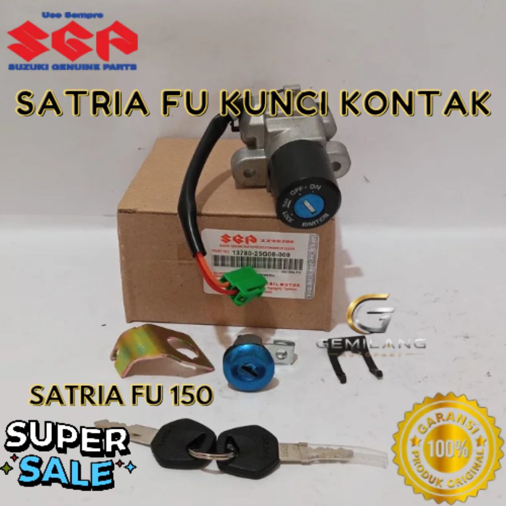 KUNCI KONTAK KODE SATRIA FU, KUNCI KONTAK SATRIA FU 150