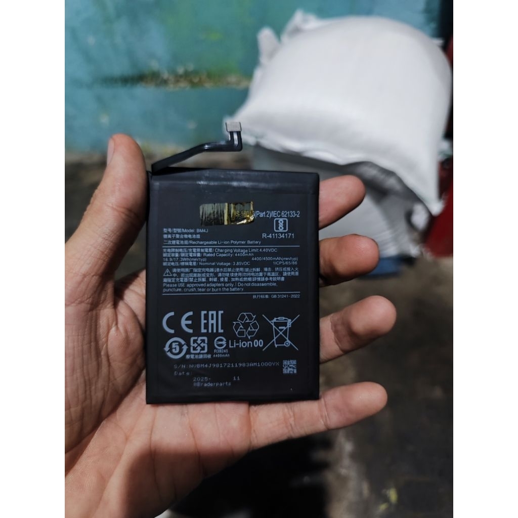 baterai redmi not 8 pro
