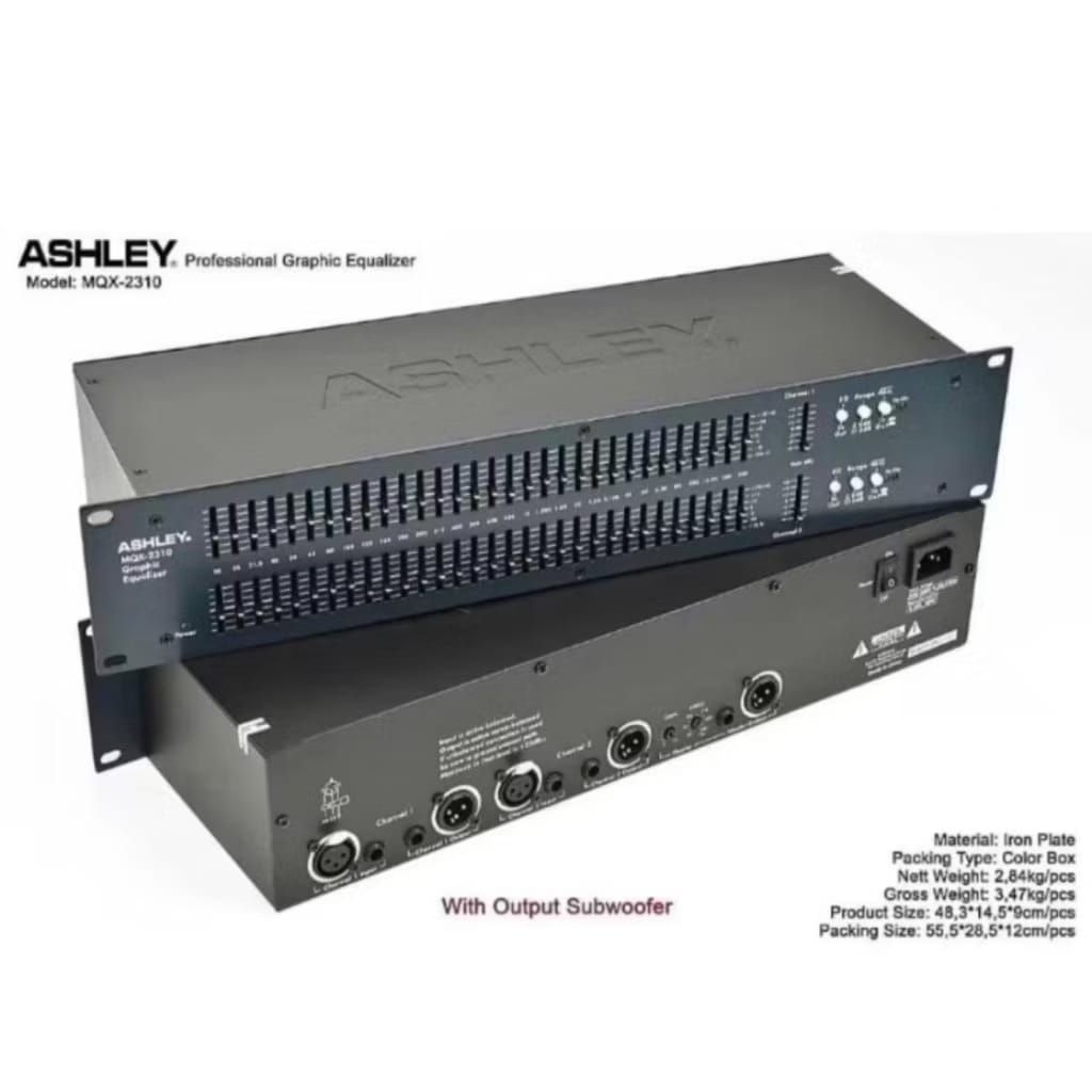 equalizer ashley mqx2310 mqx 2310 original