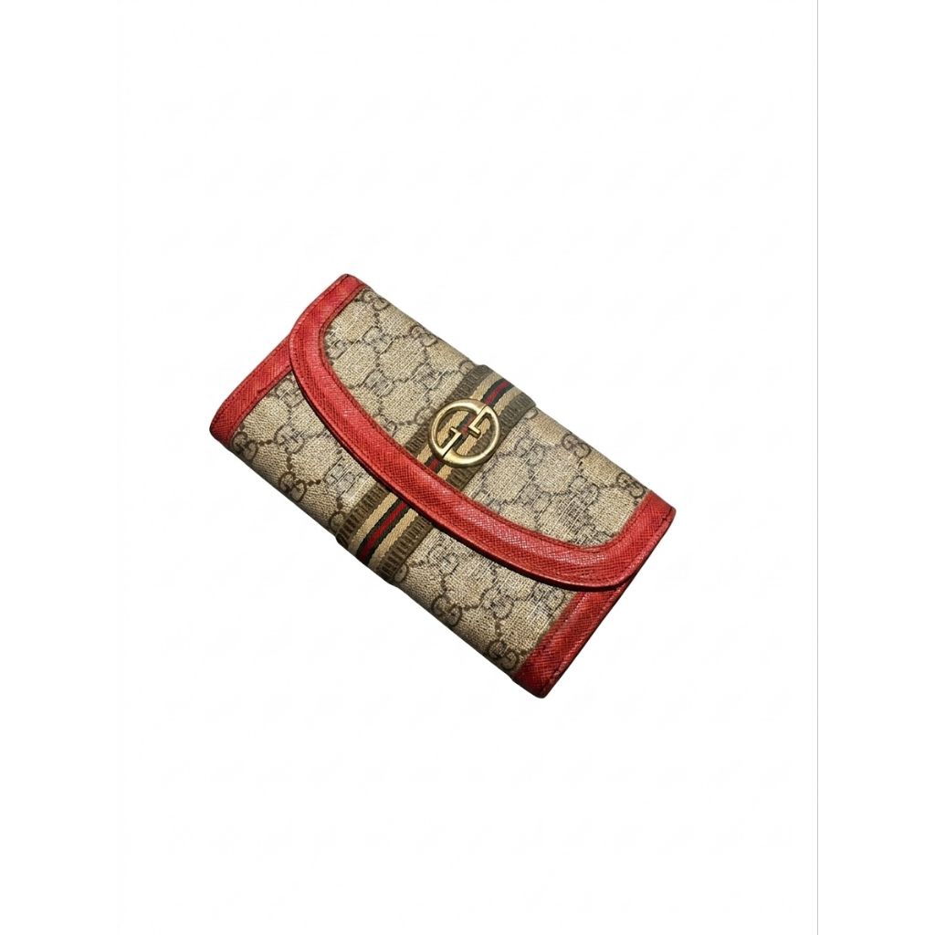 Gucci GG Supreme Monogram Wallet / Dompet wanita