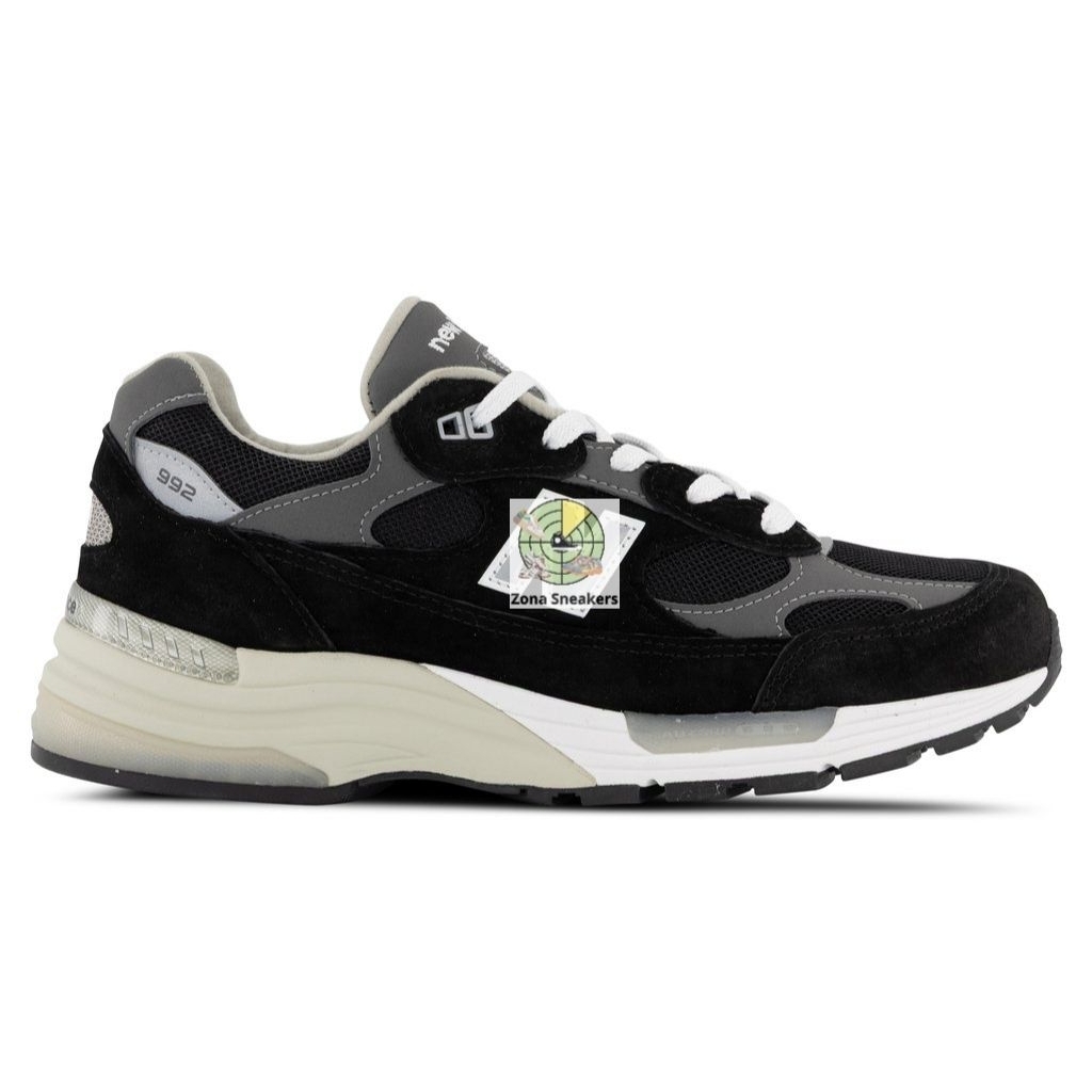 Sepatu 992 Made In USA Black White