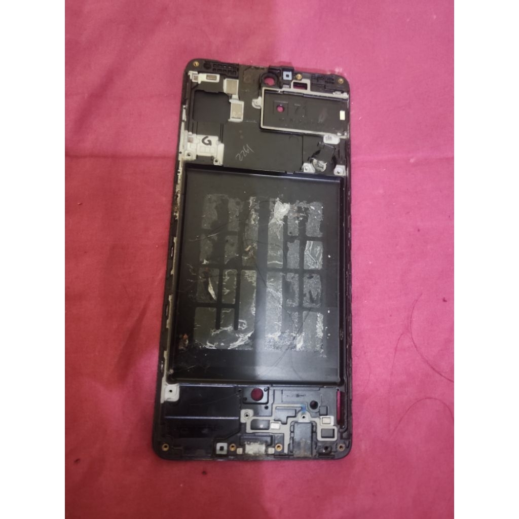 Samsung A71 midle Frame Lcd Copotan ori