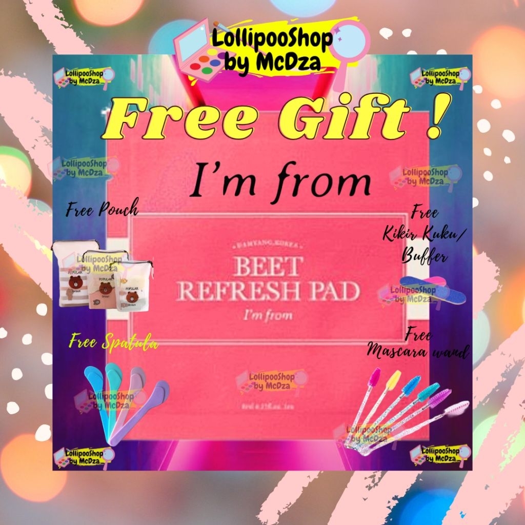LollipooShop - I'M FROM Beet Refresh Pad Pads.