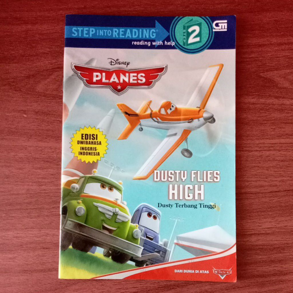 BUKU DISNEY PLANES DUSTY FLIES HIGH DUSTY TERBANG TINGGI