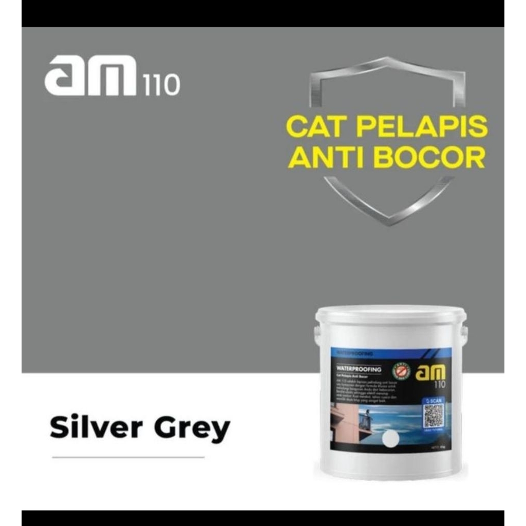 Cat waterproof anti bocor merk AM kemesan 4Kg