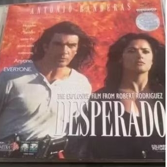 VCD ORIGINAL DESPERADO FEAT ANTONIO BANDERAS TEKS INDONESIA