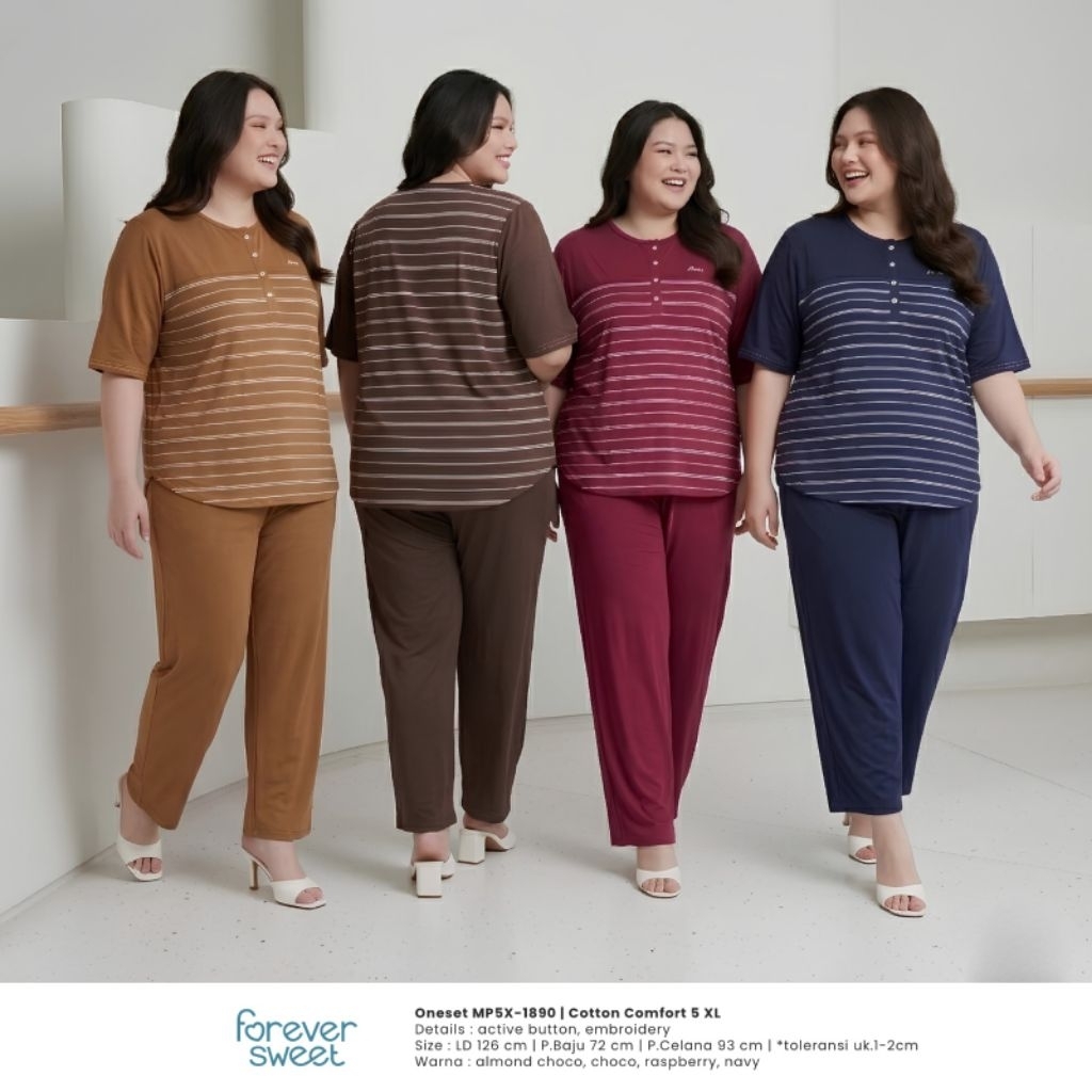 FOREVER SWEET BABYDOLL JUMBO 5XL CELANA PANJANG