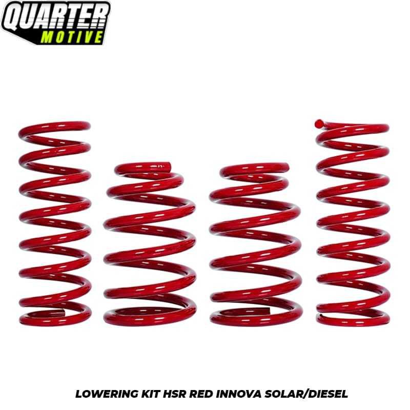 Lowering Kit HSR Pnp Toyota Innova Solar/diesel Spiral Ceper Moibl Innova Per Ceper