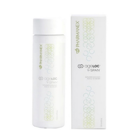 ageLOC Y-Span 120 Kapsul Suplemen Anti Aging Kesehatan Sel dan Vitalitas Tubuh Original Exp 12/2026