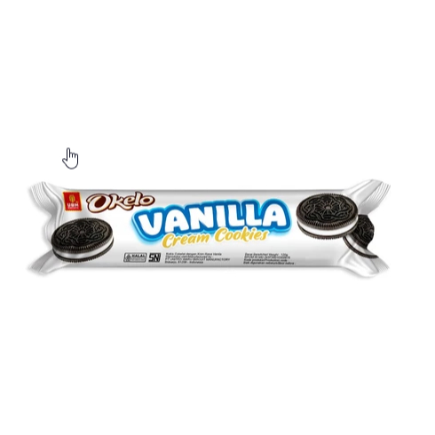 OKELO RASA VANILLA 120 GRAM KARTON