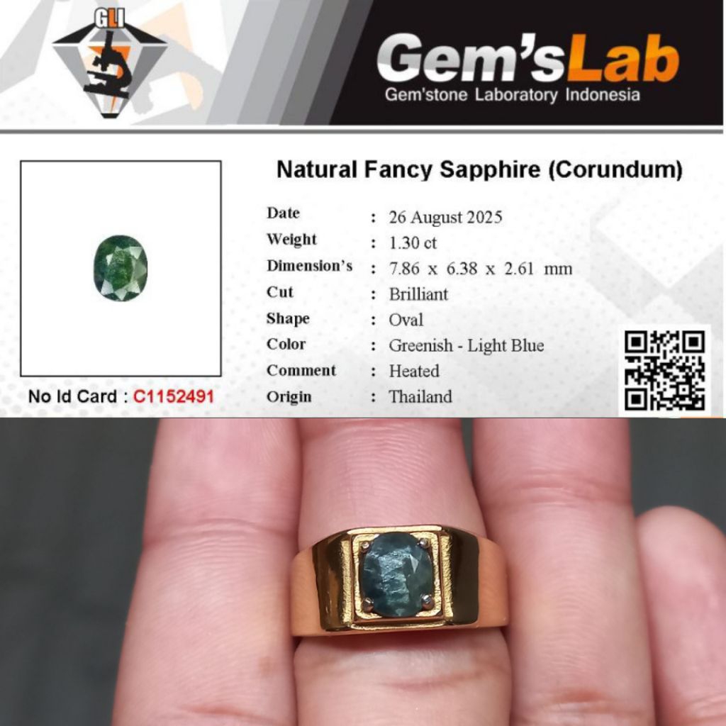 NATURAL FANCY SAPPHIRE