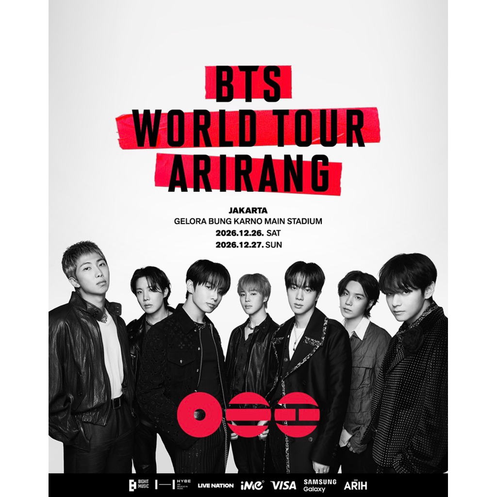 TICKET KONSER BTS ARIRANG (Trusted)