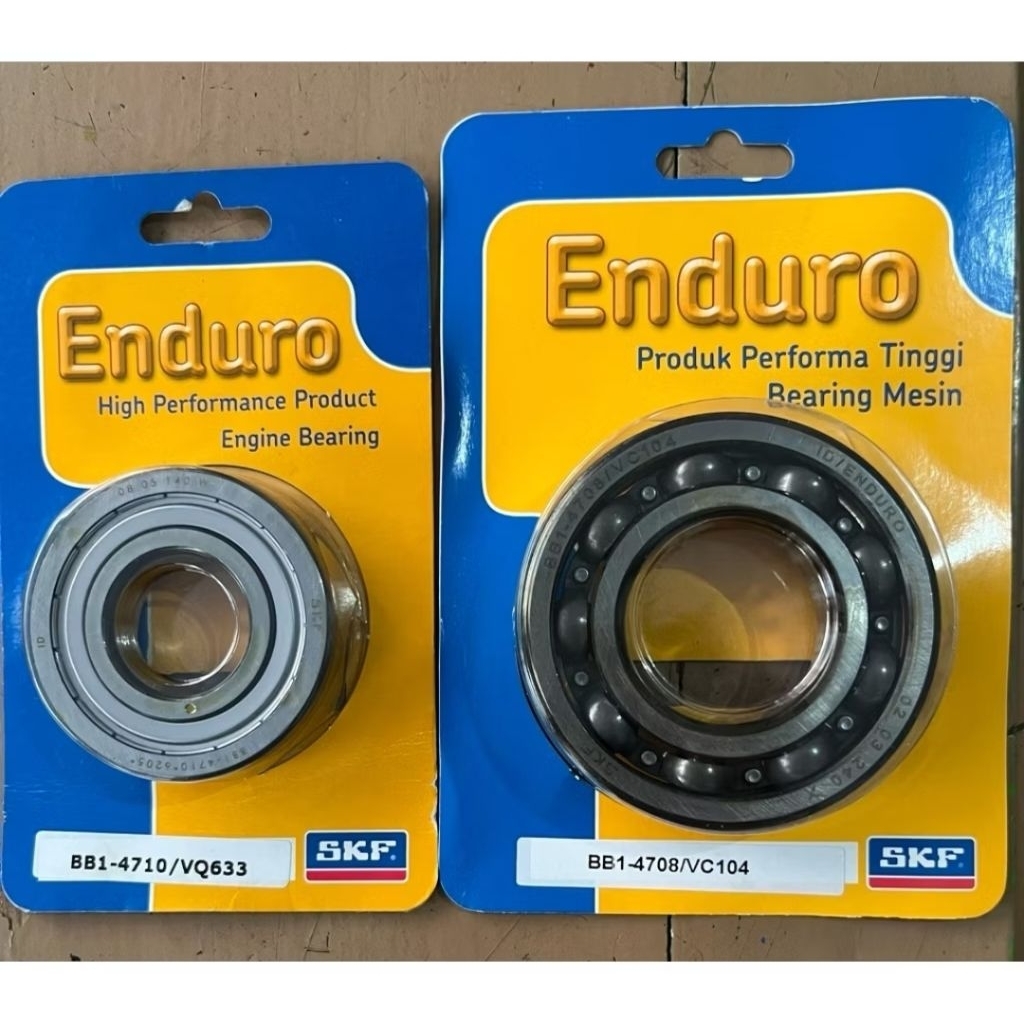 [ JAMIN ASLI ] BANTALAN BOLA SKF ENDURO ASKRUK VARIO 110 6207 BB1-4708 6205 BB1-4710 bearing bola sk
