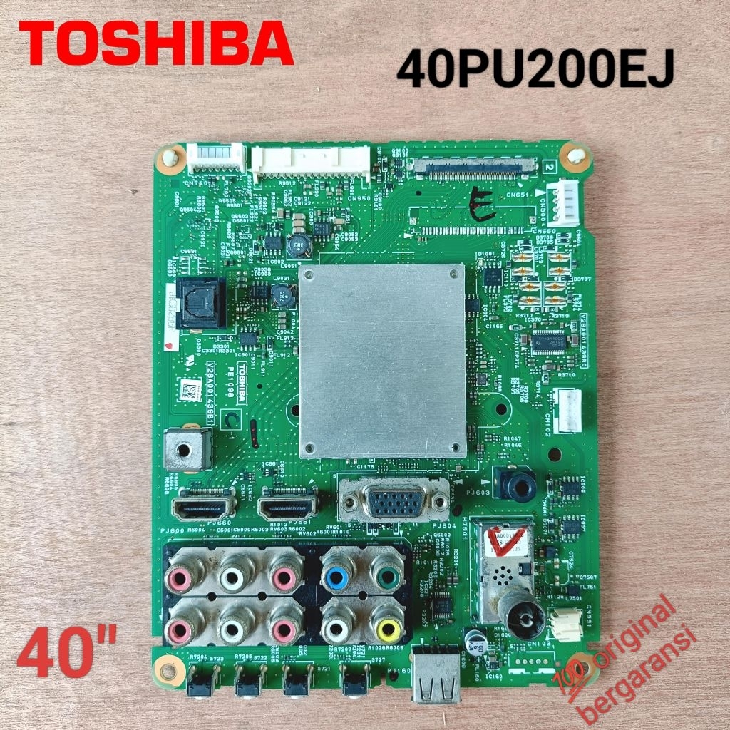 MB TOSHIBA 40PU200EJ 40" PU 200ej 40pu 200ej 40pu200 Board / Mainboard Tosiba thosiba Original Berga