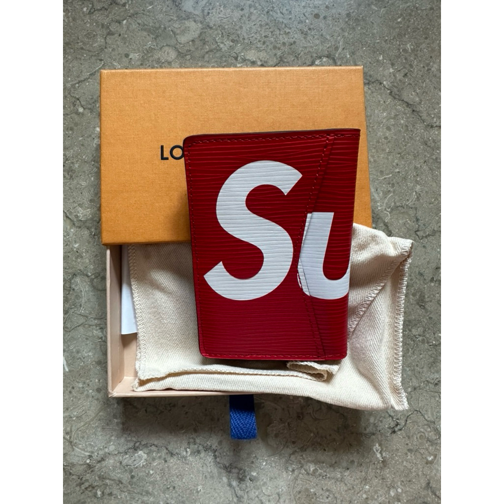 LV x Supreme Pocket Organizer