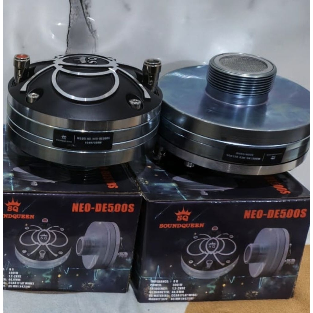 Soundqueen SQ Neo DE500S Original DRAT Tweeter DE 500s Driver High Twitter Audio 500w Tweter