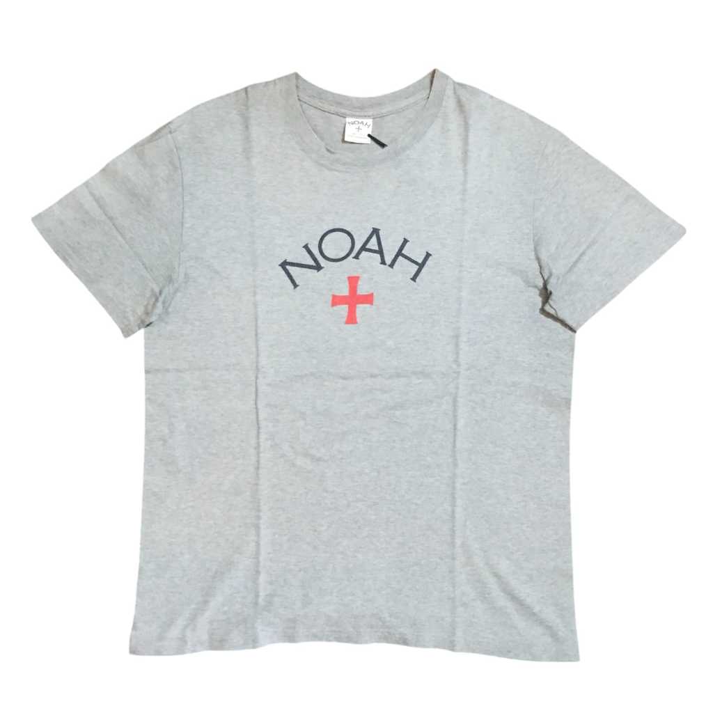 Noah Core Logo Tee Grey