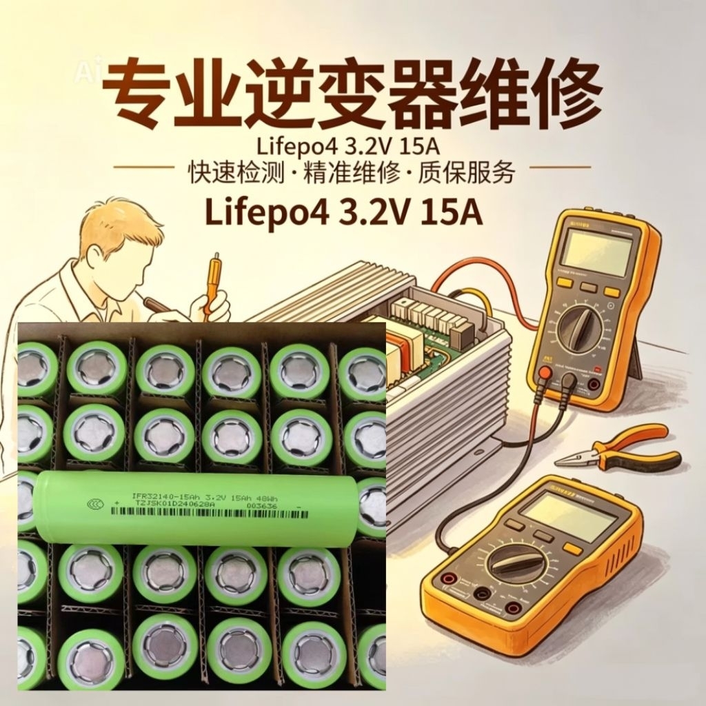 Powerbank lifepo4 3.2v 15A