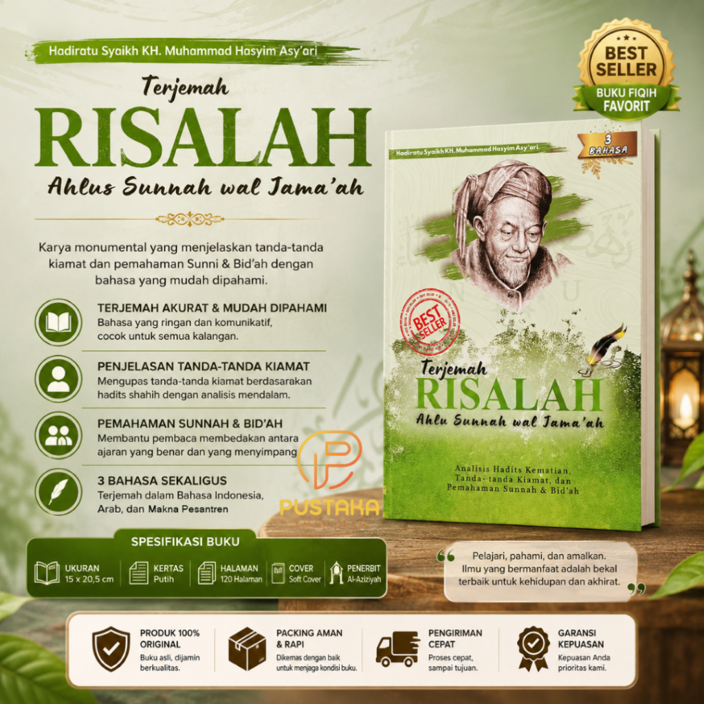 Terjemah Risalah Ahlu Sunnah Wal Jama'ah Kitab Hadits Kematian Kiamat Sunnah Bid'ah