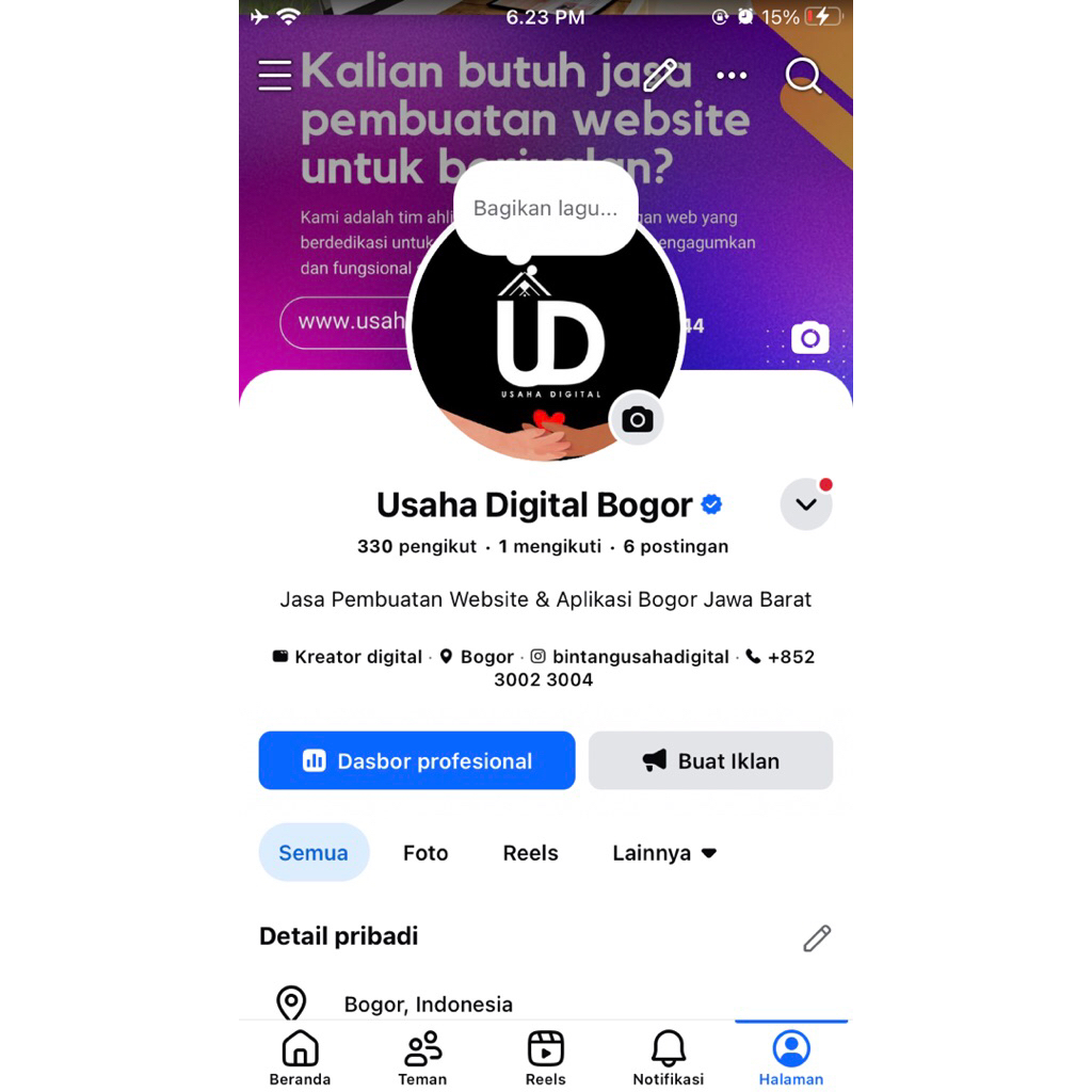 Halaman Facebook Terverifikasi - Facebook Fanpage Verified - FB Page Verified