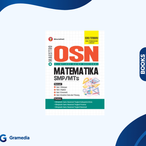Gramedia Medan - MAESTRO OSN MATEMATIKA UNTUK SMP/MTS