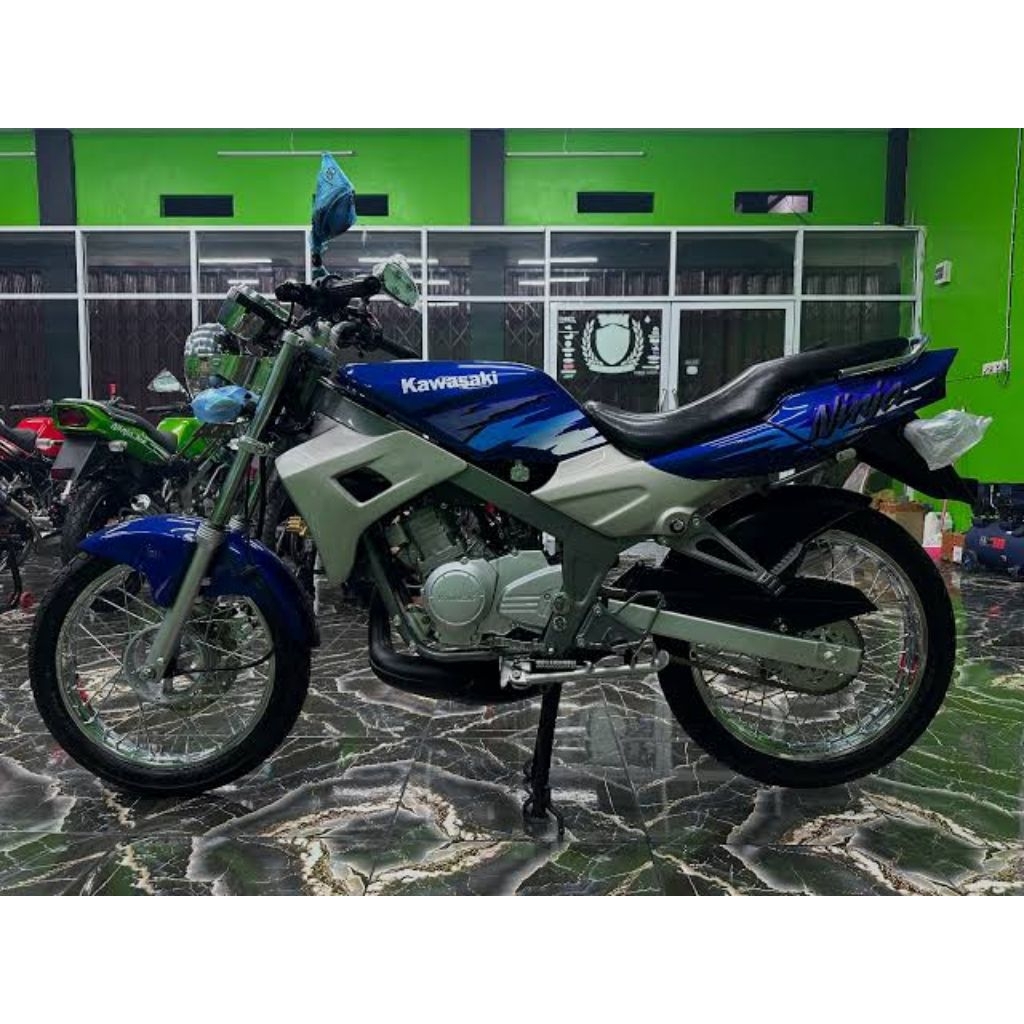 Crankcase Dokumen lengkap Ninja R 1997 Biru non KHI