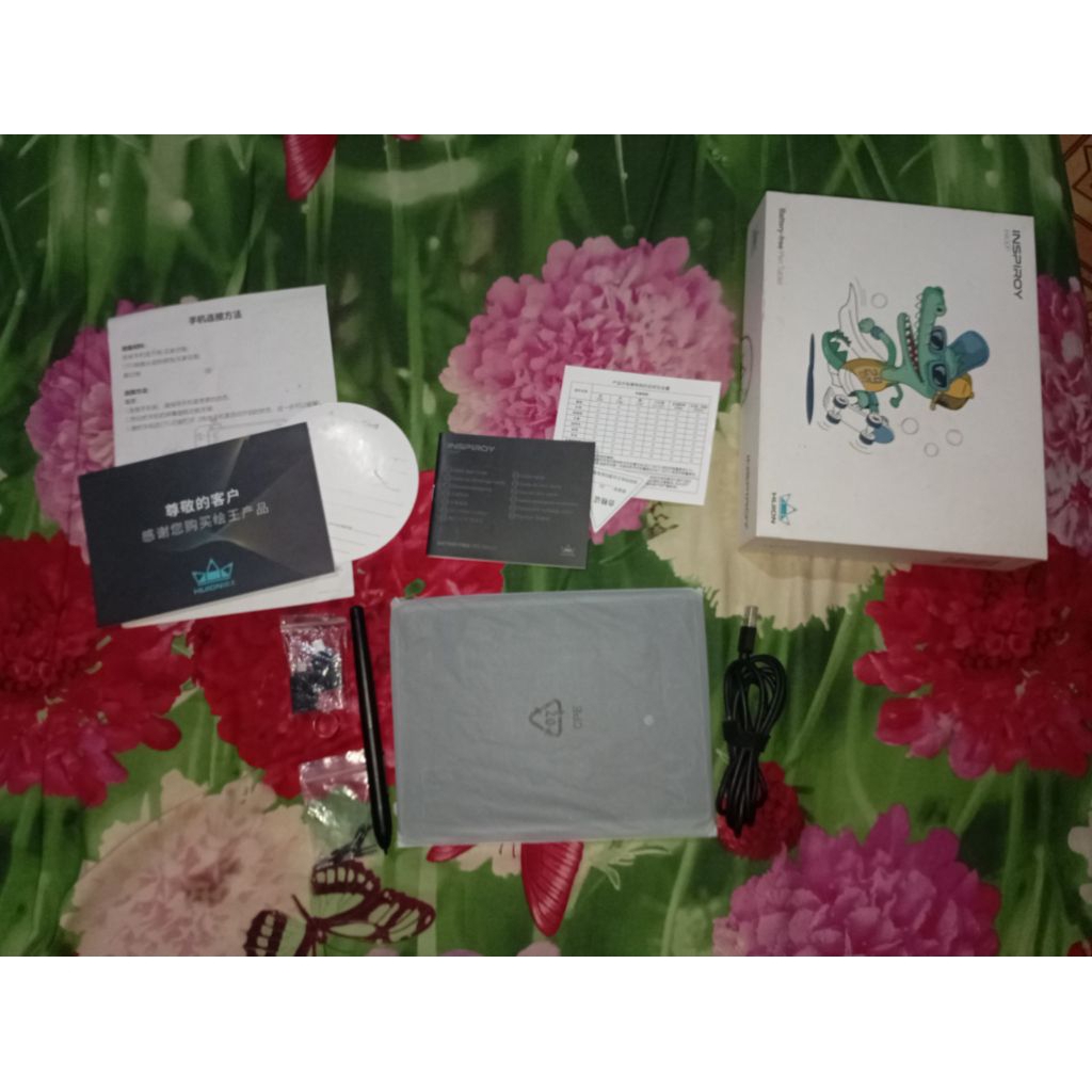 Pentab Huion H430P Inspiroy Asli Original Second