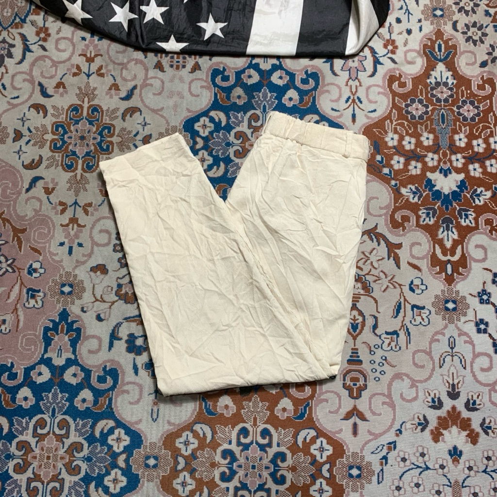 CORDUROY PANTS GU REGULAR FIT