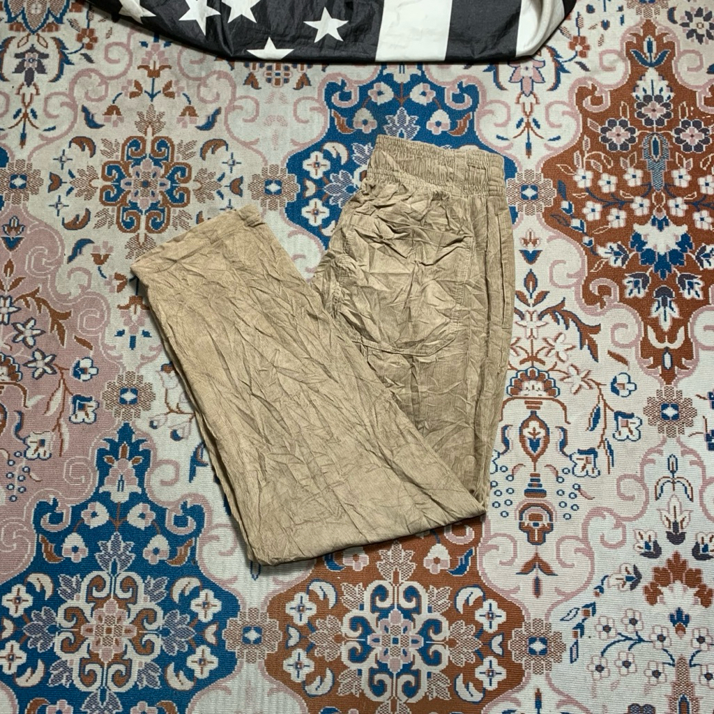 CORDUROY PANTS GU REGULAR FIT