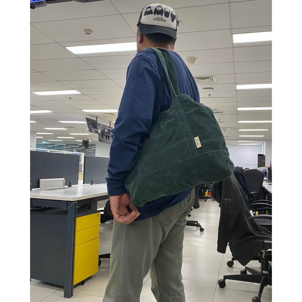 CORDUROY JAPAN TOTE BAG