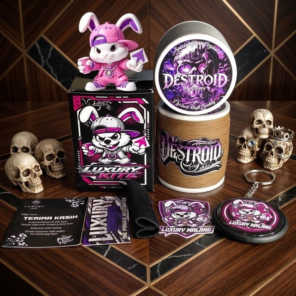Gelasan Matot Racing DESTROID Original Product By Luxury Kite Malang Special Jepret Sadiez